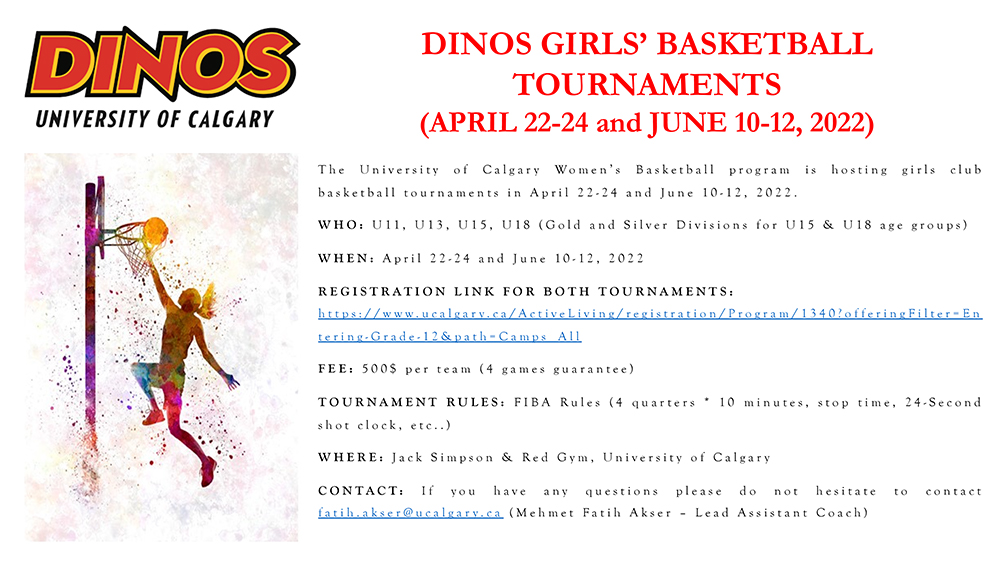 DINOS Basketball Tournament